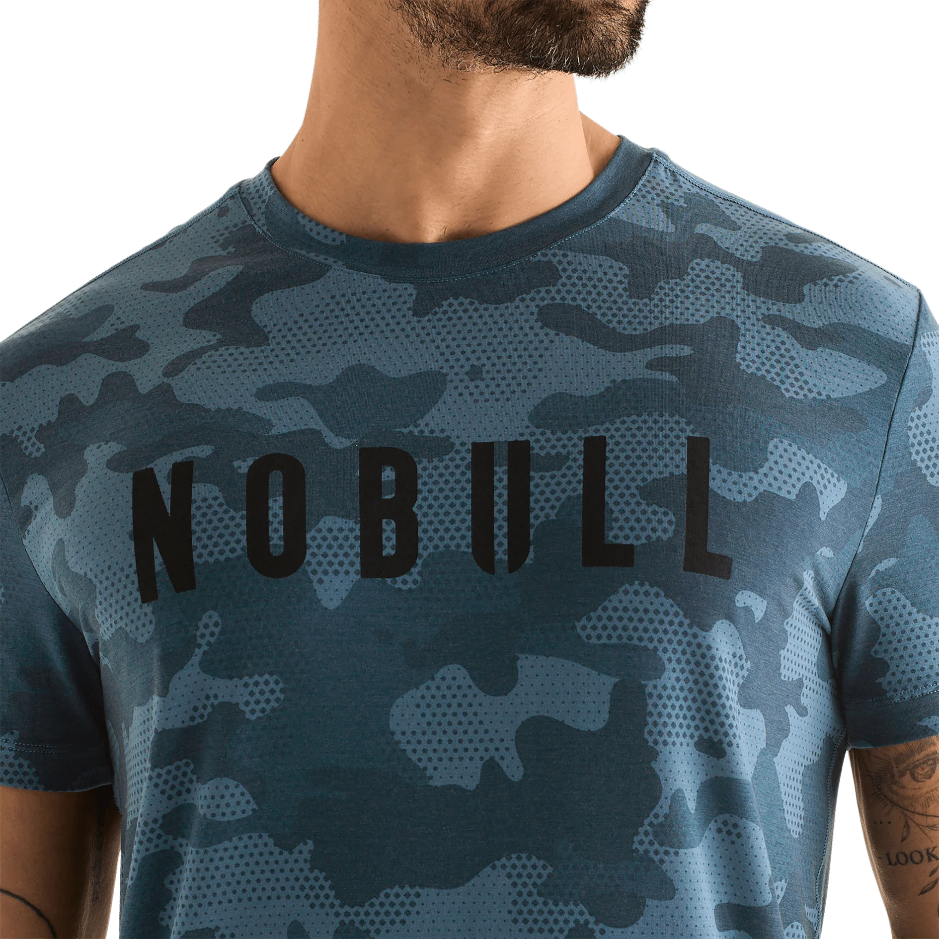 Men's Camo NOBULL Tee - Image 4