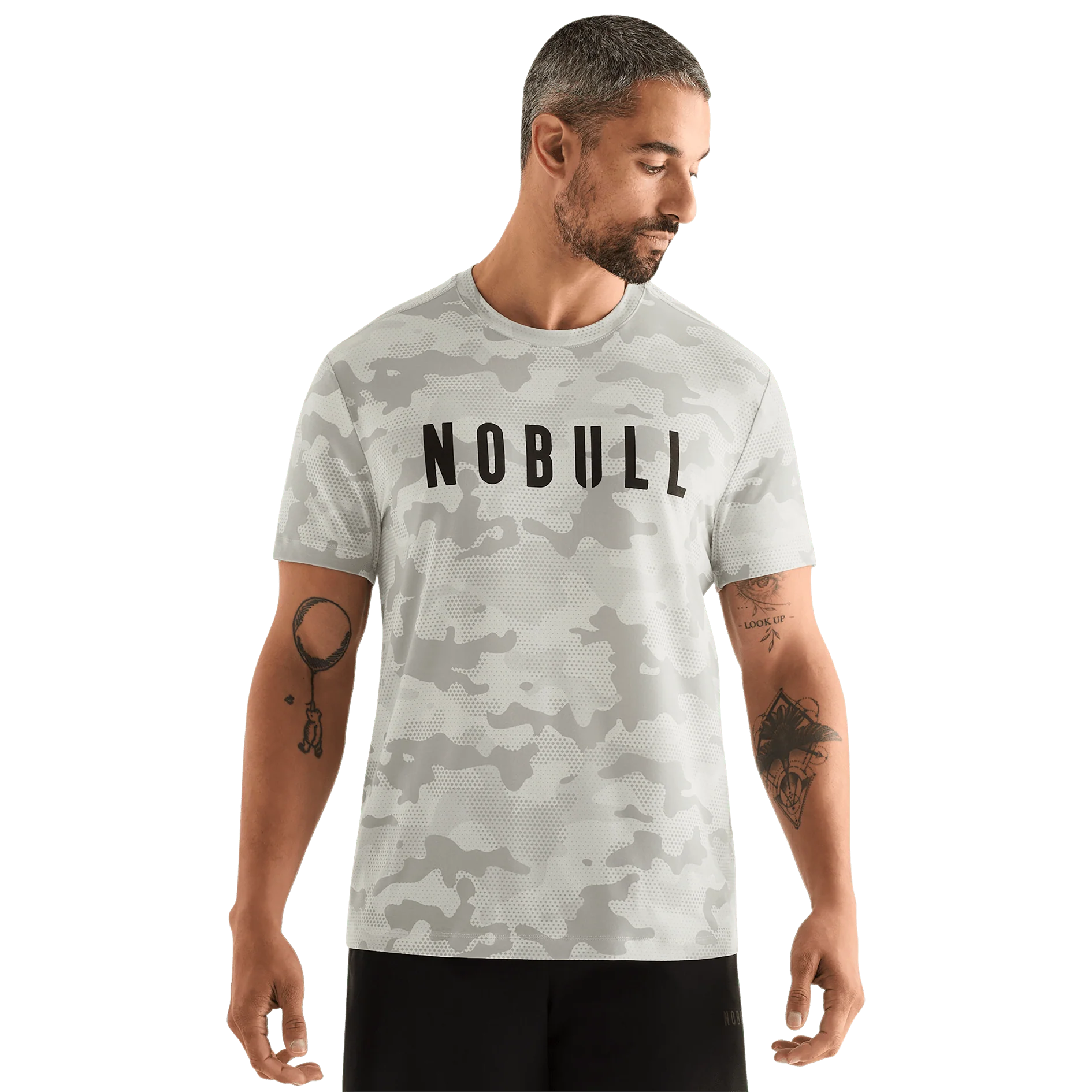Men's Camo NOBULL Tee - Image 2