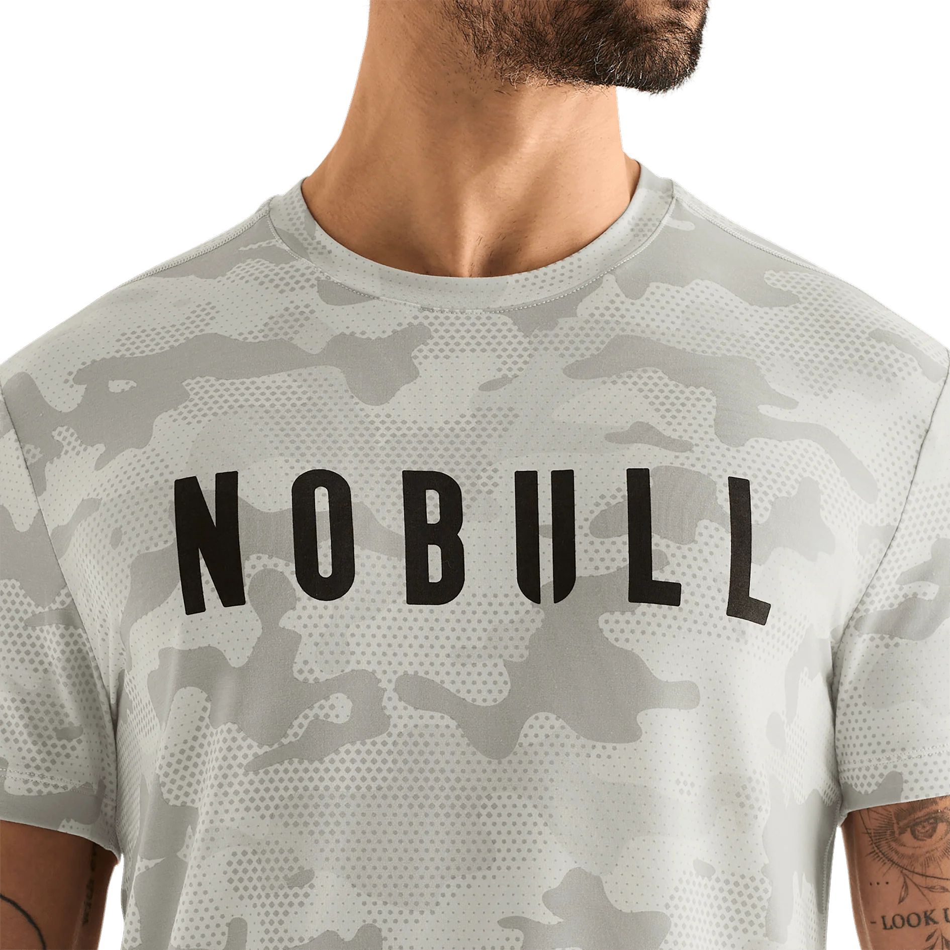 Men's Camo NOBULL Tee - Image 4