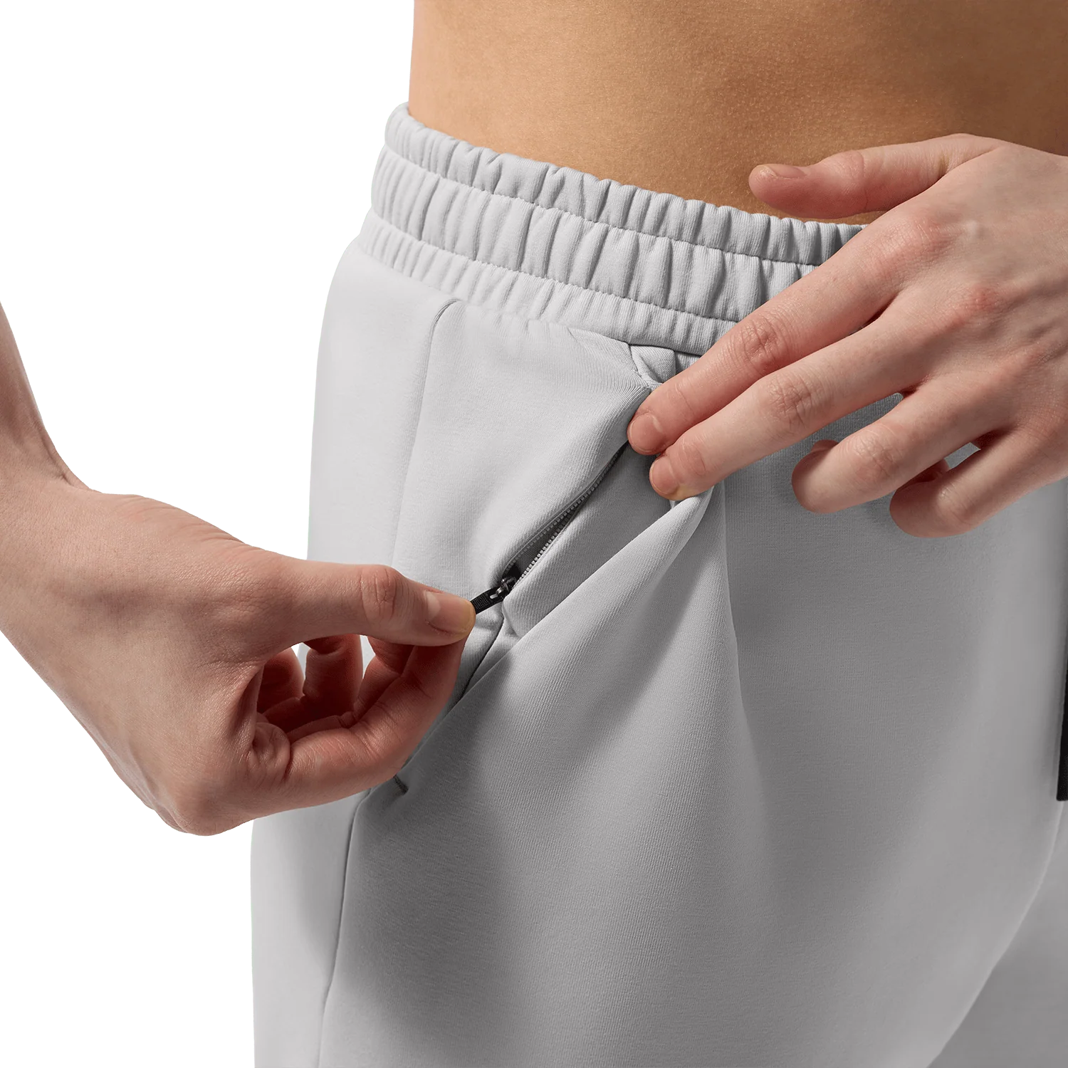 Women's Light Grey Elements Crew x Sweatpant - Image 6